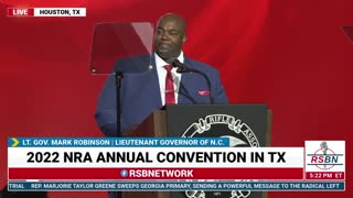 AMAZING SPEECH BY NC LT. GOVERNOR MARK ROBINSON!!!