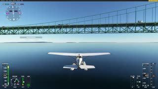 Mackinaw Bridge - Cessna 172 on Floats (Part 6)