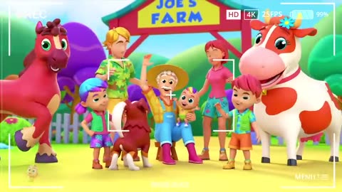 Old Farmer Joe Had A Farm Joes Farm Song For Kids Nursery Rhymes and Baby Songs