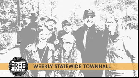 Free Oregon Weekly Statewide Townhall - August 23rd, 2021
