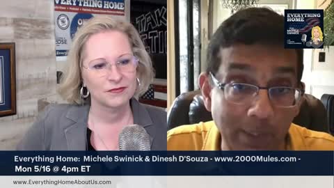 2000 MULES & DINESH D'SOUZA | LIVE MON 5/16 @ 1pm PT / 4pm ET **MUST LISTEN TO**