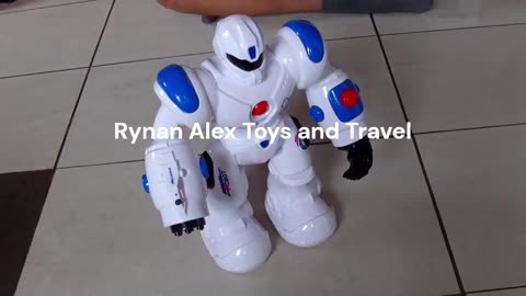 Walking RC Robot Toy 37 cm. With Lights, Music And Sound