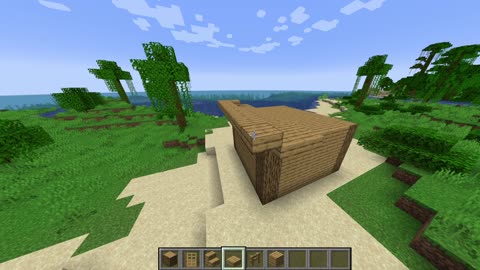Minecraft How to build simple starter house