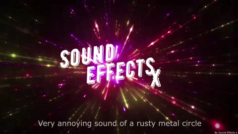 Very annoying sound of a rusty metal circle [Sound Effects X]