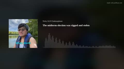 The midterm election was rigged and stolen