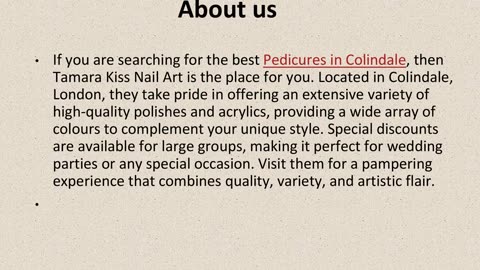 Best Pedicures in Colindale.
