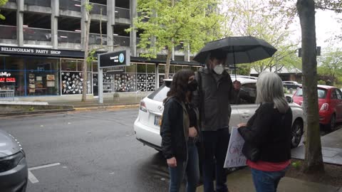 Bellingham Locals Scuffle near School Board Director's Queer Youth Event