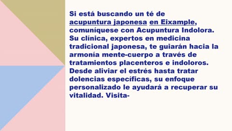 El mejor acupuntura japonesa en Eixample