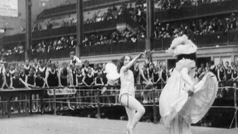 Cupid & Psyche Dance (1897 Original Black & White Film)