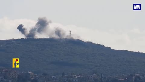 Hezbollah targeting the Al-Rahib site