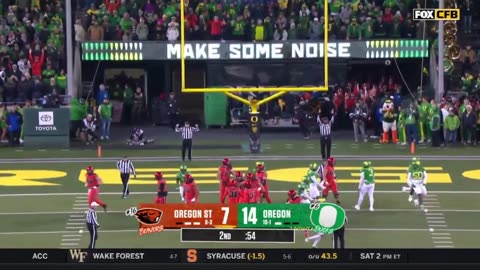 #6 Oregon vs Oregon State Highlights | College Football Week 13 | 2023 College Football