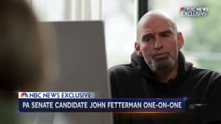 John Fetterman Gives DISASTER First Sit-Down Interview