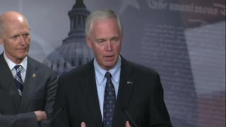 Senator Johnson at GOP Budget Resolution Press Conf. on 8.9