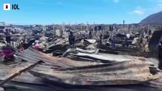 WATCH: Masiphumelele Residents Rebuild After 600 Shacks Were Destroyed In A Fire