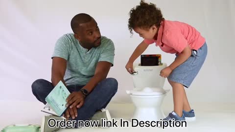 Realistic Potty Training Toilet - Features Interactive Toilet