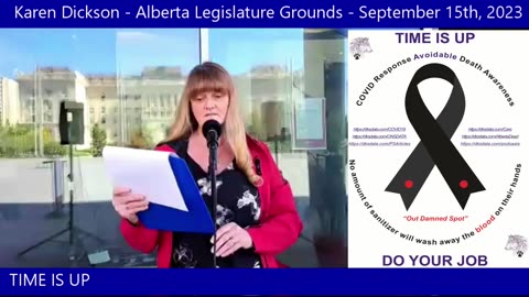 Karen Dickson - Alberta Legislature Grounds - September 15th, 2023