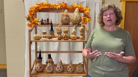Fall Create Your Own Gourd Event