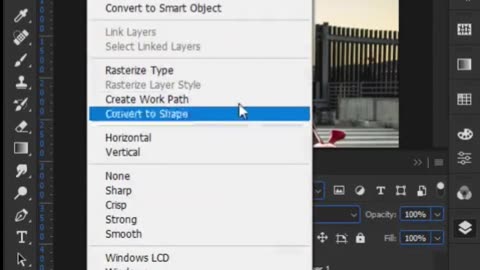 How to Use Text blending trick in Photoshop