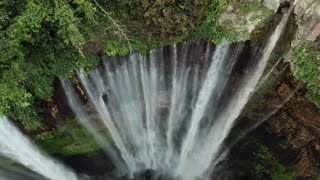 Waterfall water