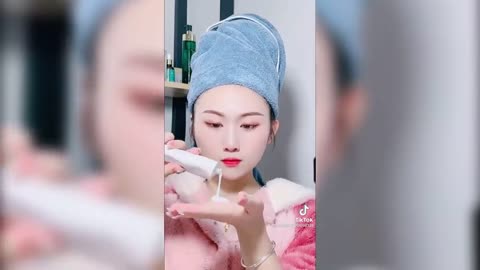 Chinese Skincare Routine Tik Tok Compilation _ Lukewarm Tea ☕️