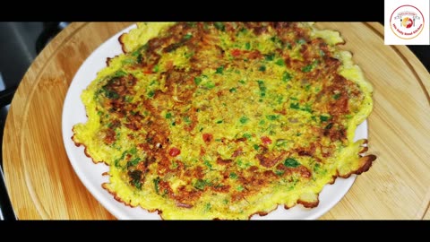 Egg Oats Omelette l Healthy weight loss recipe l Easy breakfast recipes in minutes l oats Omelette
