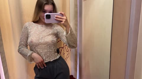 See-Through Try On Haul _ Transparent Clothes with Stacy