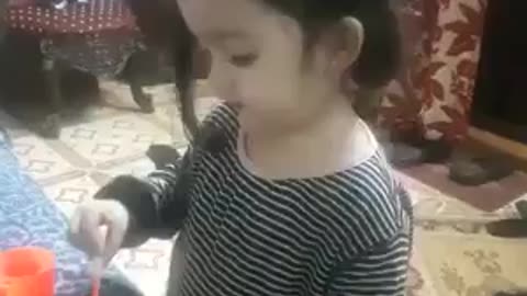 cutest little girl ever talking videos baby playing