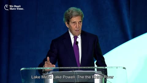 Climate Czar John Kerry at AIM for Climate Summit