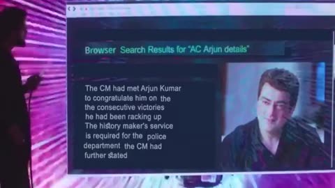 Arjun, an IPS officer sets out for a mission on hunting down illegal bikers