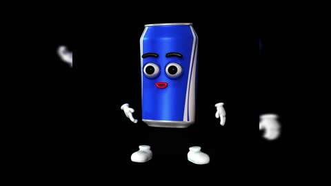 Animated Drink Can Funny Dance | Trending