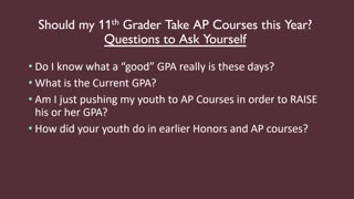Should My 10th or 11th Grader Take AP Courses?