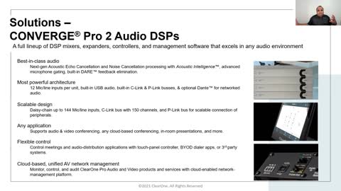 CONVERGE Pro 2 Audio Mixers and CONSOLE AI Configuration software - Deep Dive
