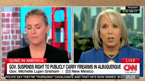 Poppy Harlow Confronts NM Gov Over 2A Ban