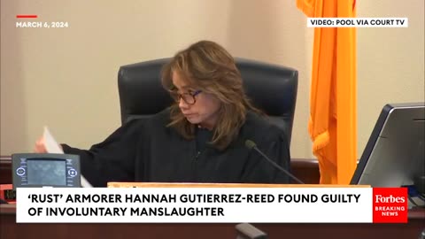 WATCH- Rust Armorer Hannah Gutierrez-Reed Found Guilty Of Involuntary Manslaughter