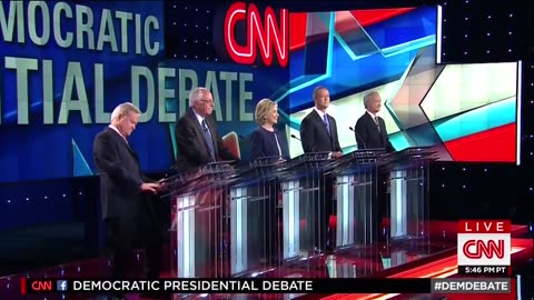 First Democratic Party's presidential debate - October 13, 2015