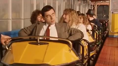 Mr. Bean comedy scene