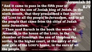 Jermiah 36 - The Fall of Jerusalem