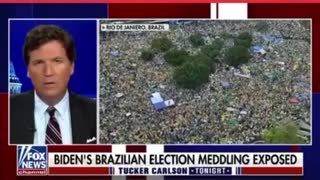 Biden Regime's CIA Director Issued Warning In Brazil, Meddling In Other Country's Elections - Tucker