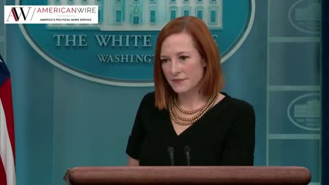 Jen Psaki Says Not to Expect Any Public Remarks from Biden on Russia-Ukraine