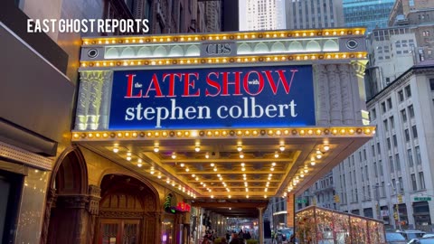 VP Kamala Harris Heckled at Stephen Colbert Show