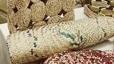 Ecofriendly handicrafts _ How To Make Crafts _ Water Hyacinth Crafts _ Natural Handicraft