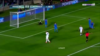 El golazo de Leo Messi vs Nicaragua