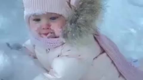 Cute funny baby