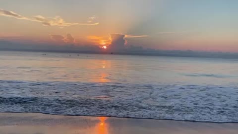 Morning Sunrise Indialantic Beach