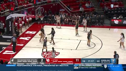 Kennedy McQueen DROPS 4 THREES! | Utah WBB | NCAA WBB