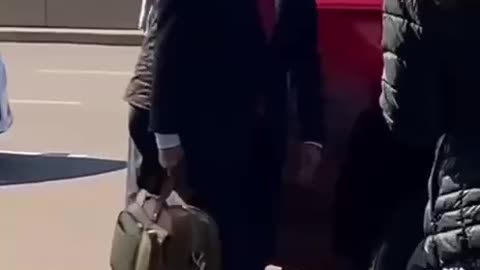 Why is the most important/powerful man in entire world getting picked up at airport by an Uber?