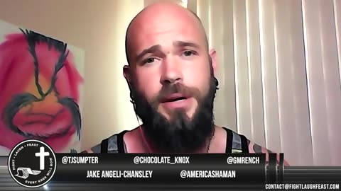 Q Shaman (Jake Angeli-Chansley) on CrossPolitic