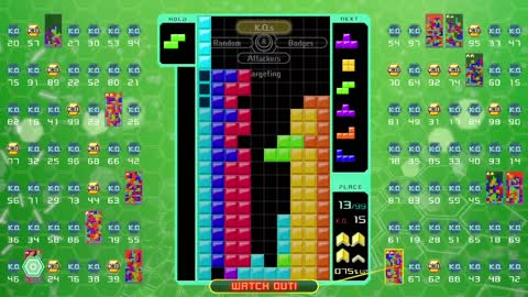 Perfect Mech TSD #Tetris99 #Tetris #NintendoSwitch