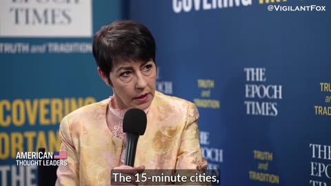 MEP Christine Anderson: True Motive Behind 15-Min Cities