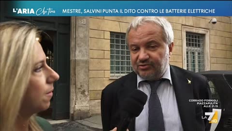 🔴 Intervista al Sen. Claudio Borghi a "L'aria che tira" (05/10/2023).